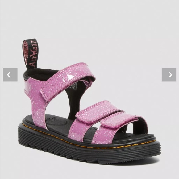 Doc Martens Junior Klare Glitter Sandals - Picture 3 of 6